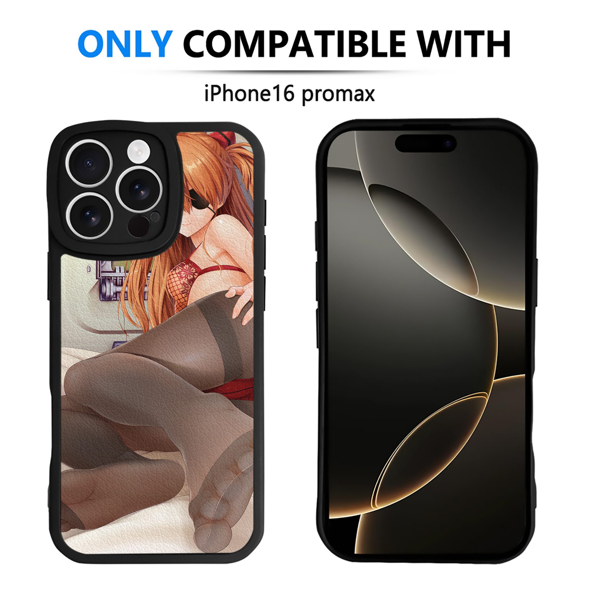 （画像用） EVA 新世紀エヴァンゲリオン 【iPhone 16シリーズ対応】シリコンスマホケース（レザー調） 材質：シリコン